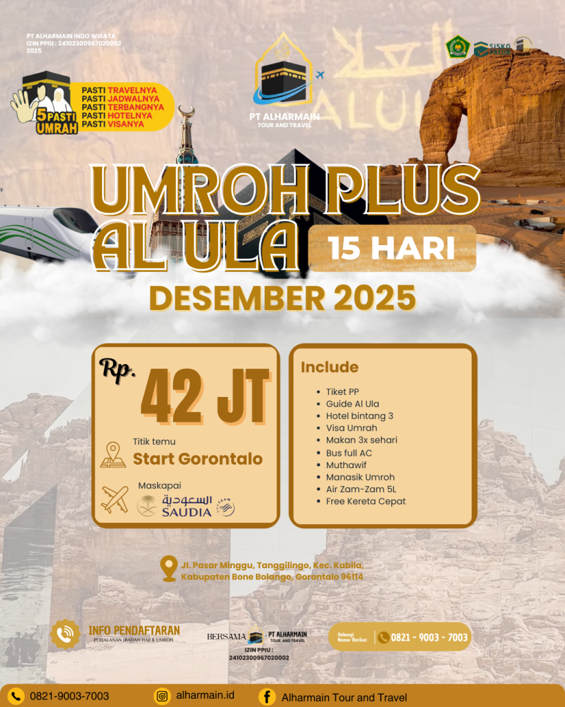 Brosur promo umroh